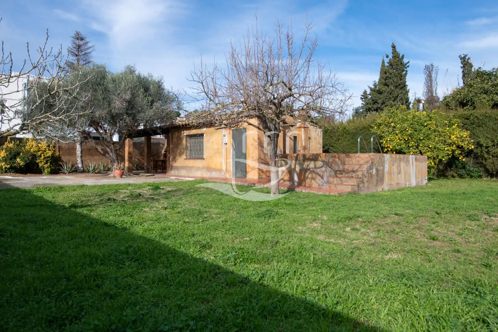Jardín de Casa o chalet en venta en Mont-ras con Piscina y Alarma