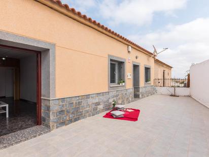 Exterior view of Single-family semi-detached for sale in  Murcia Capital  with Air Conditioner and Terrace