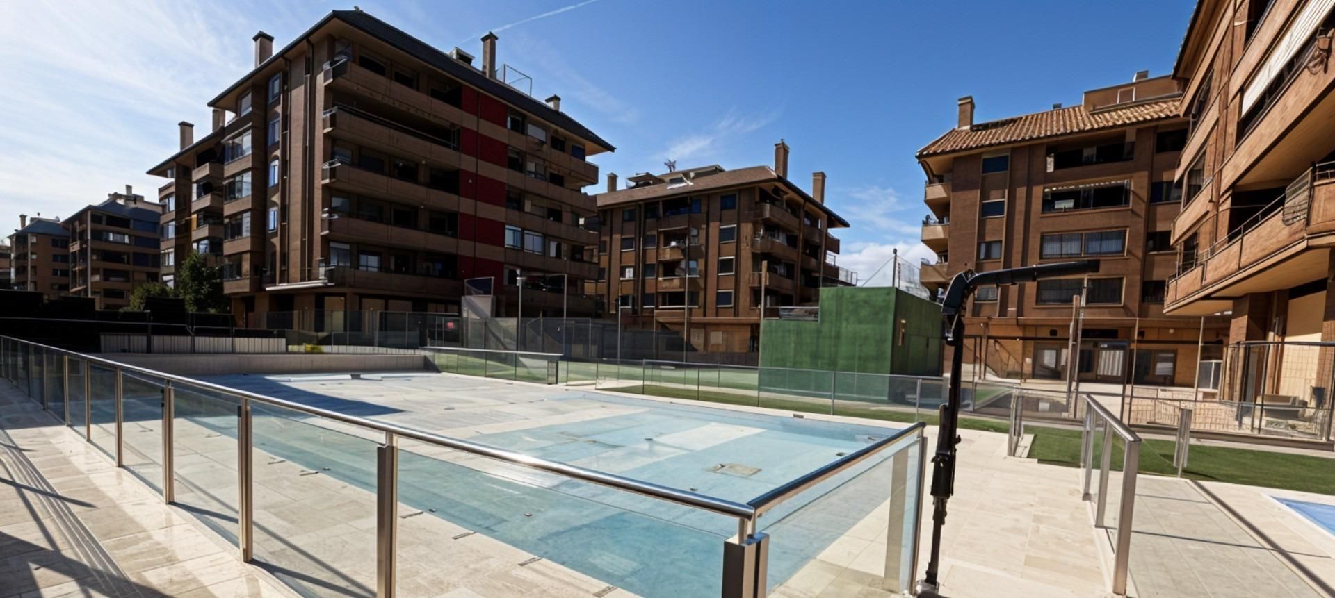 Vista exterior de Pis en venda en Alcalá de Henares amb Aire condicionat, Calefacció i Traster