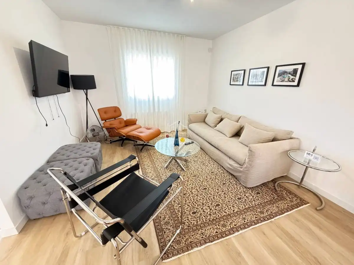 Sala de estar de Casa o chalet en venta en Sant Lluís con Calefacción, Jardín privado y Terraza