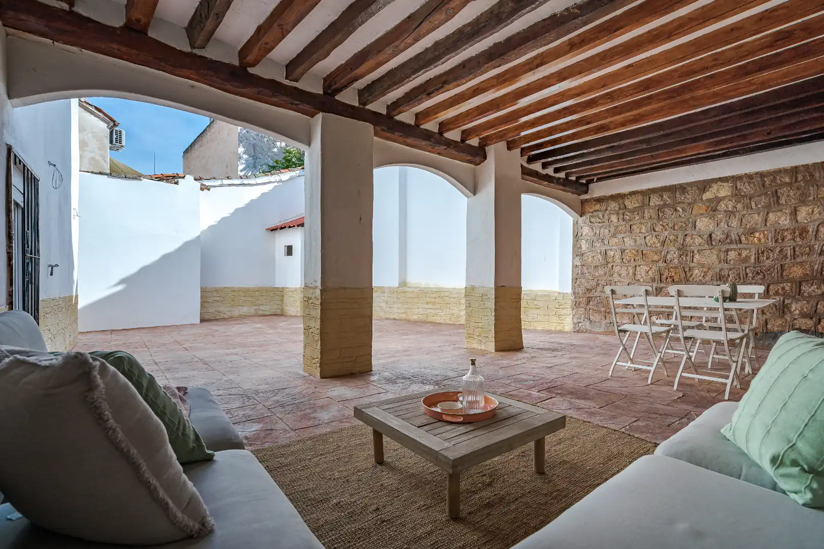 Terrassa de Casa o xalet en venda en Tielmes amb Aire condicionat, Calefacció i Jardí privat