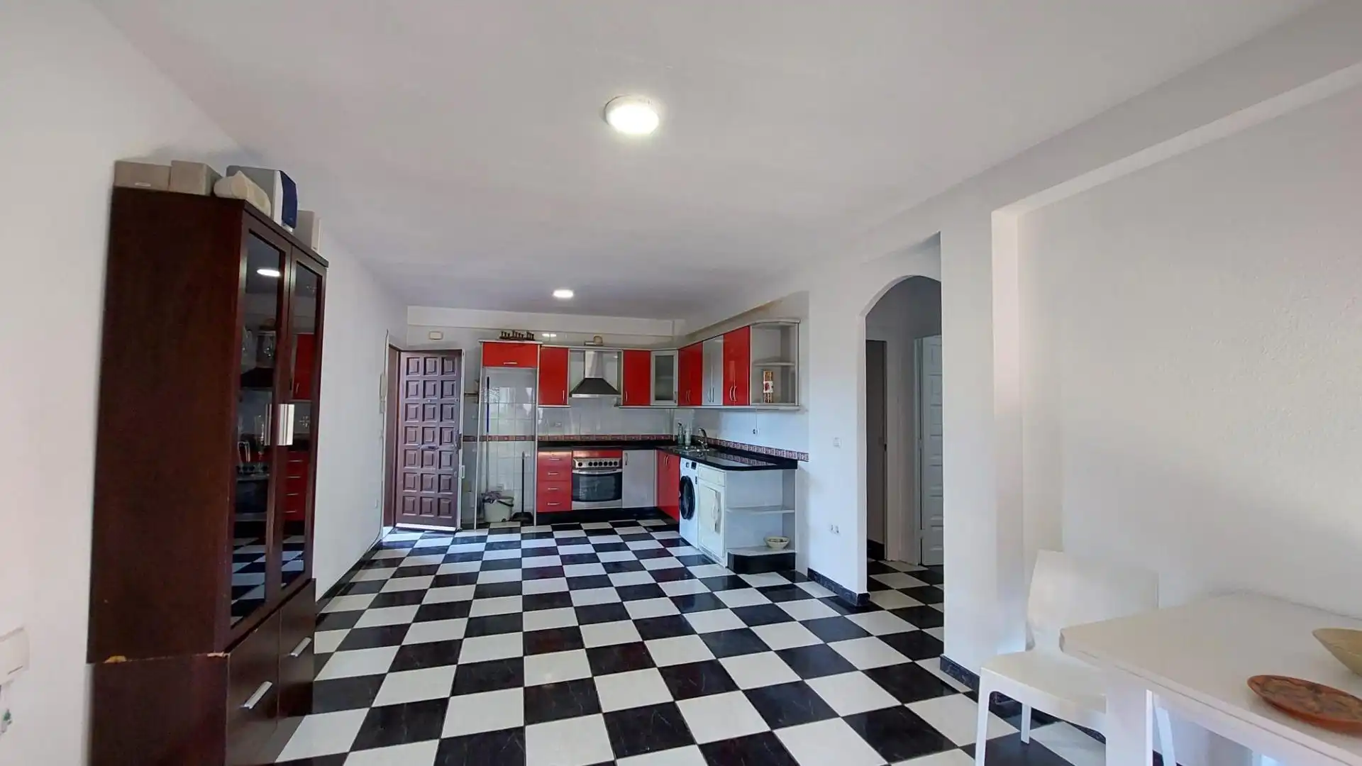 Kitchen of Flat for sale in Roquetas de Mar  with Terrace and Community pool