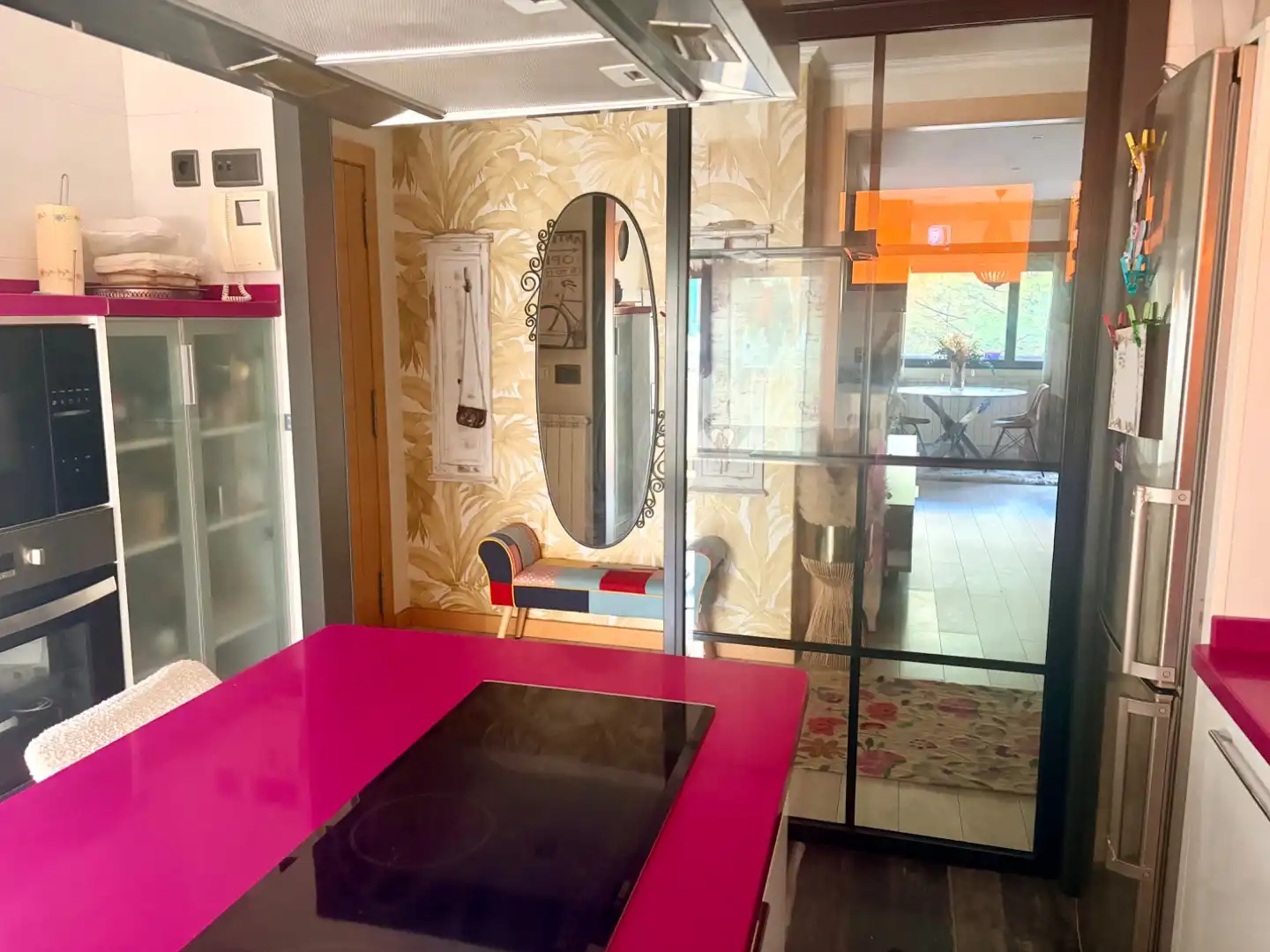 Cocina de Piso en venta en León Capital  con Terraza