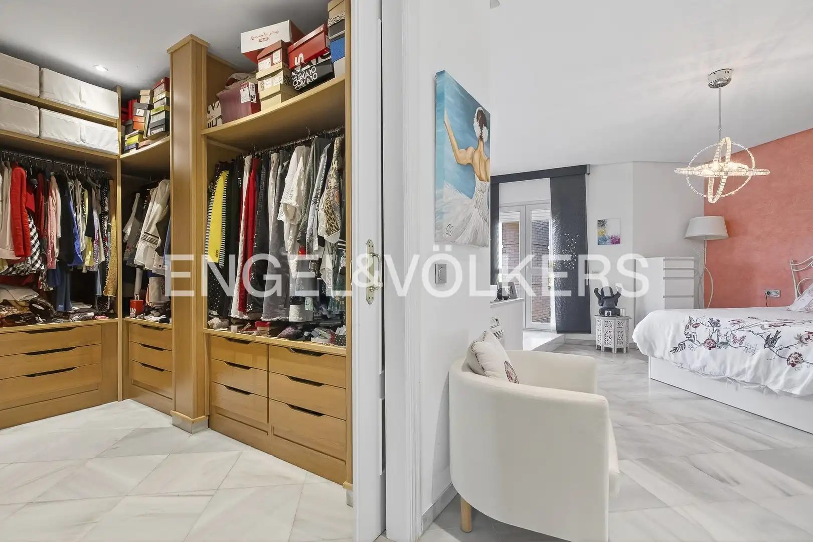 Bedroom of Houses for sale in Dos Hermanas  with Air Conditioner, Heating and Private garden