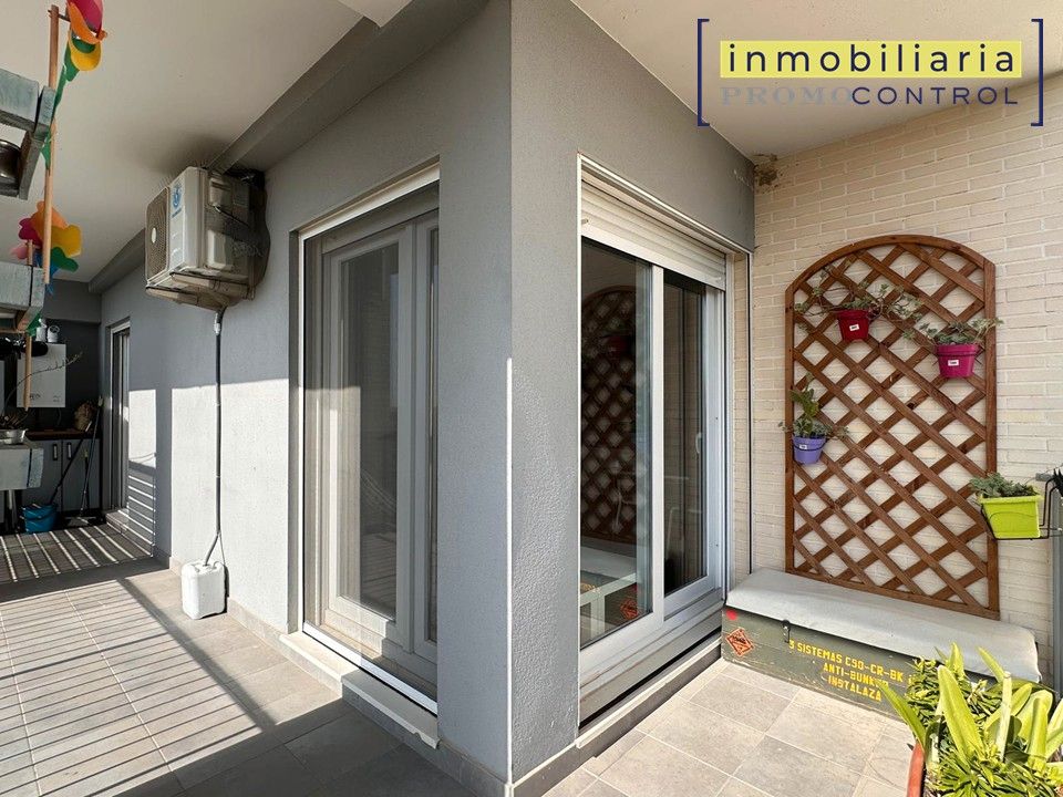 Balcony of Flat to rent in Zuera  with Air Conditioner, Heating and Terrace