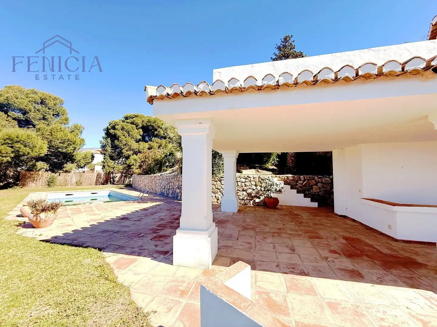 Jardín de Casa o chalet en venta en Almuñécar con Jardín privado, Terraza y Trastero