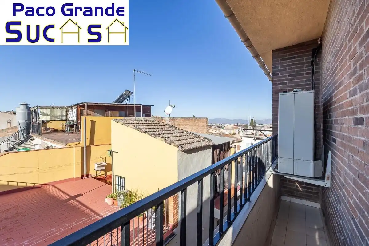 Exterior view of Flat for sale in Ogíjares  with Air Conditioner, Heating and Furnished