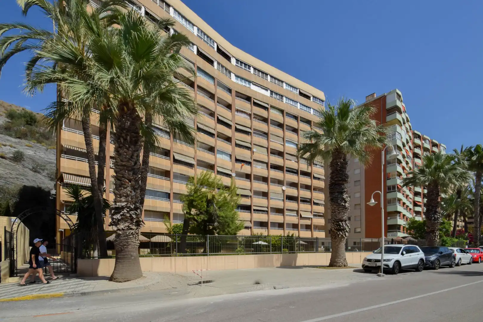 Exterior view of Flat for sale in Almuñécar  with Parquet flooring, Terrace and Furnished