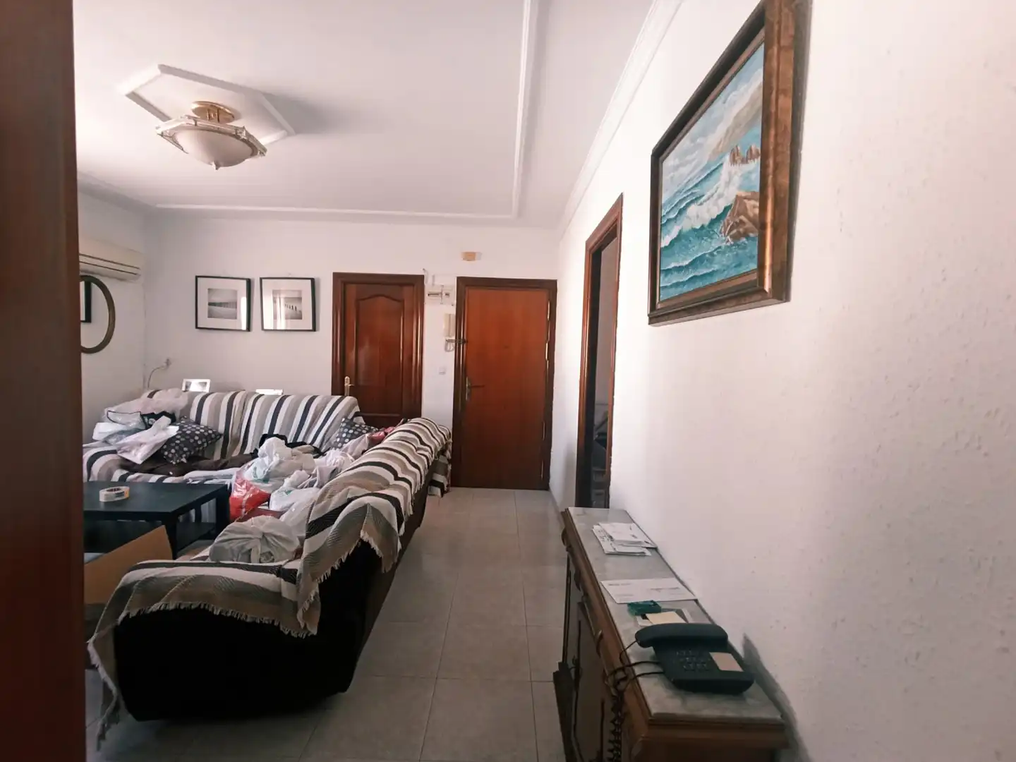 Sala de estar de Piso en venta en Málaga con Terraza y Trastero