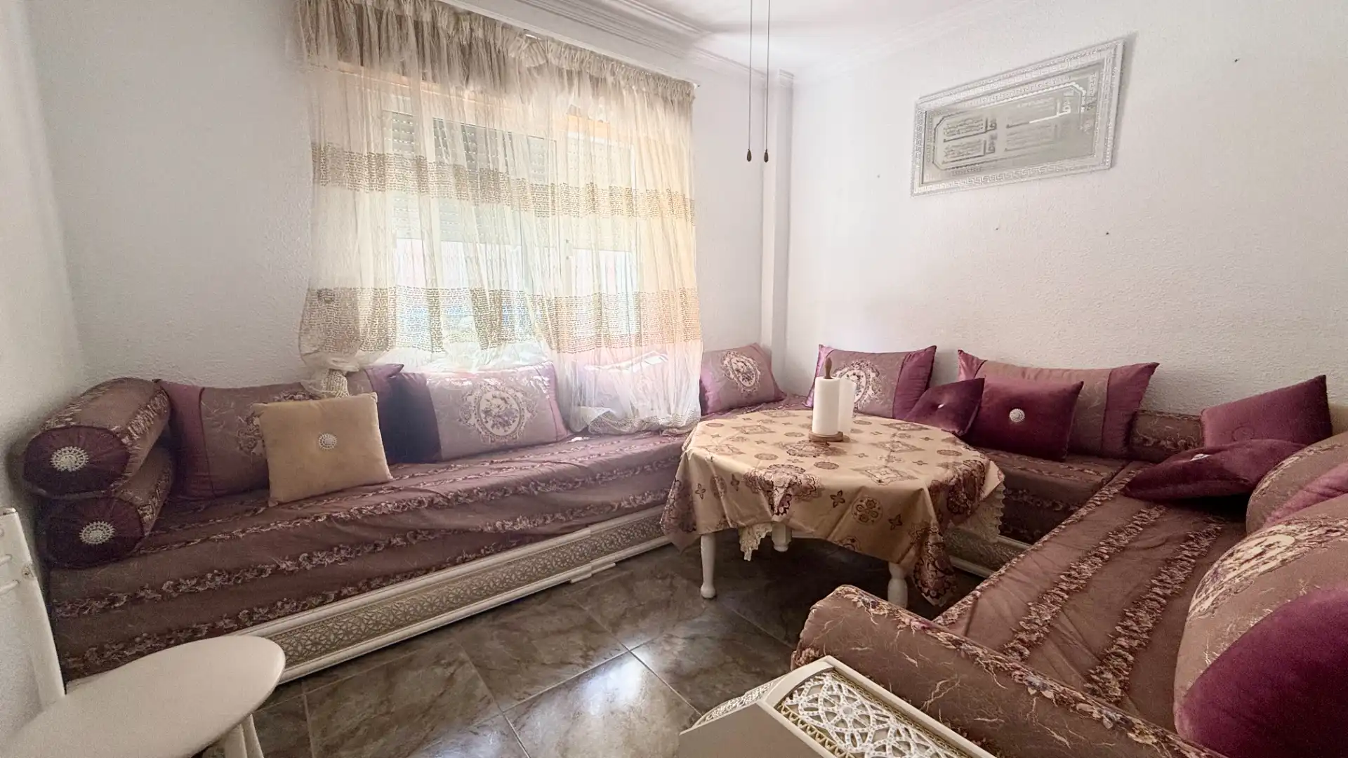 Living room of Detached homes for sale in Roquetas de Mar  with Furnished