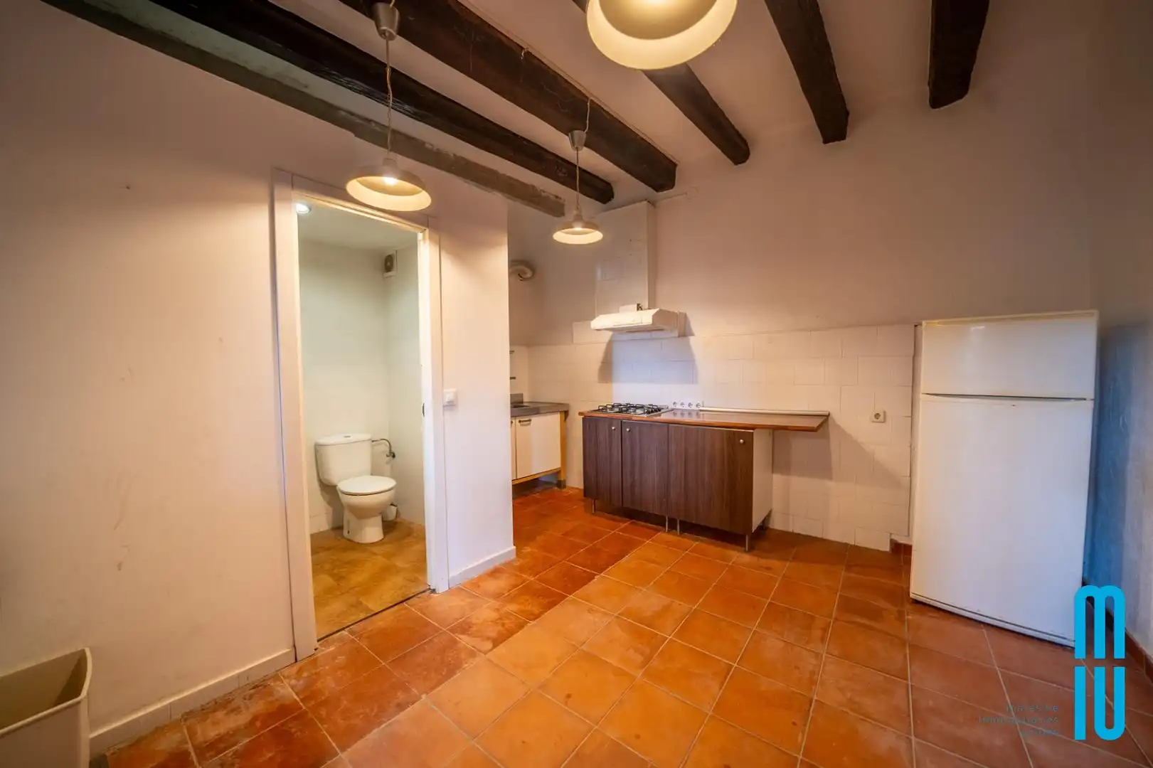 Cocina de Finca rústica en venta en Pineda de Mar con Calefacción, Jardín privado y Terraza