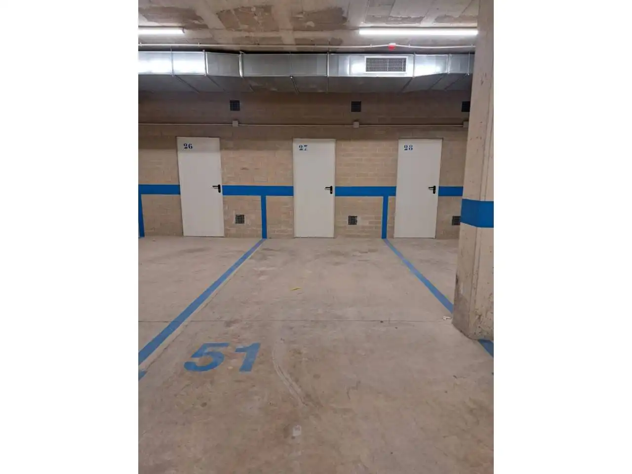 Parking de Piso de alquiler en Sabadell con Aire acondicionado, Calefacción y Parquet