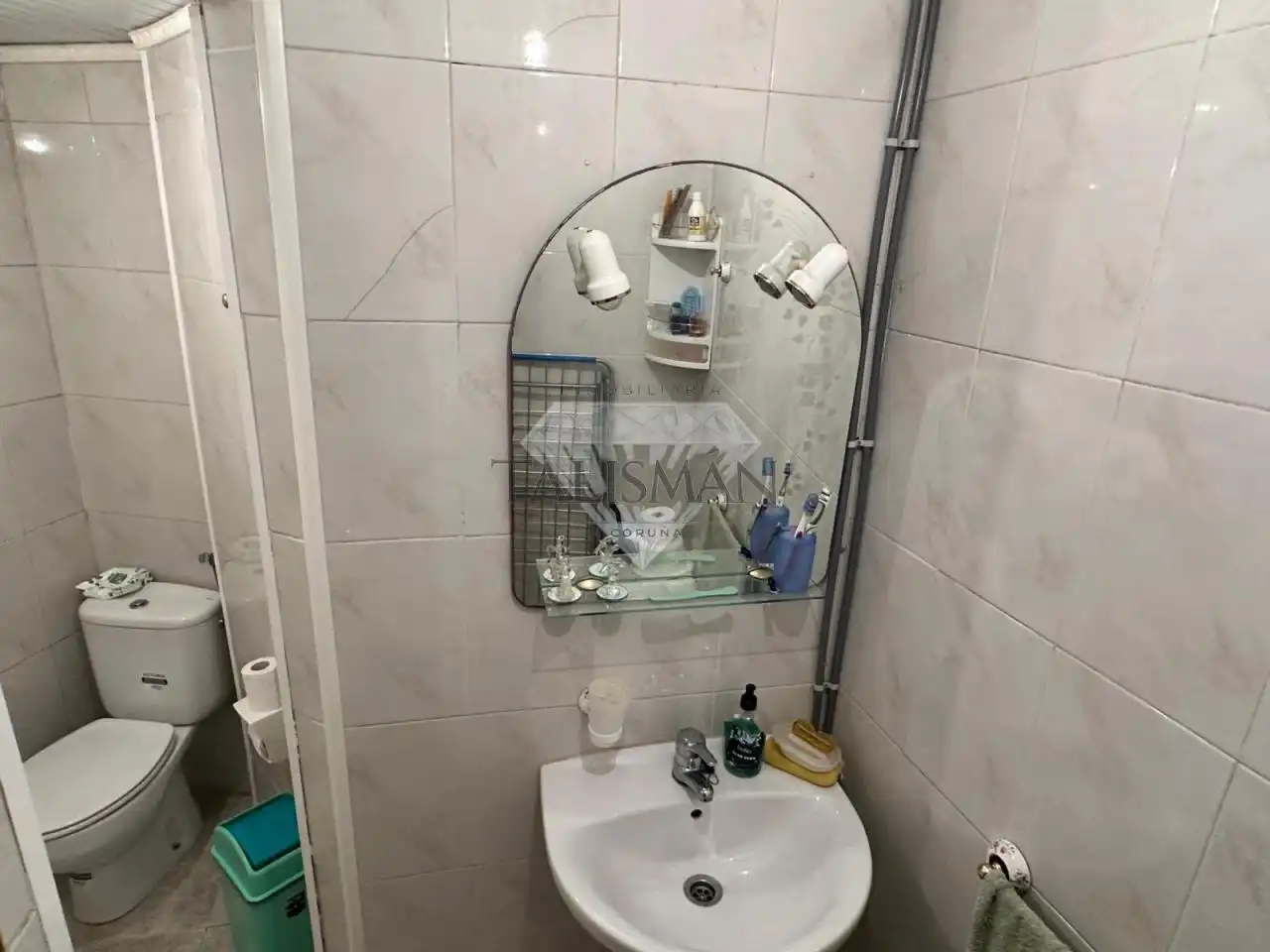 Baño de Casa o chalet en venta en A Lama   con Calefacción, Jardín privado y Piscina