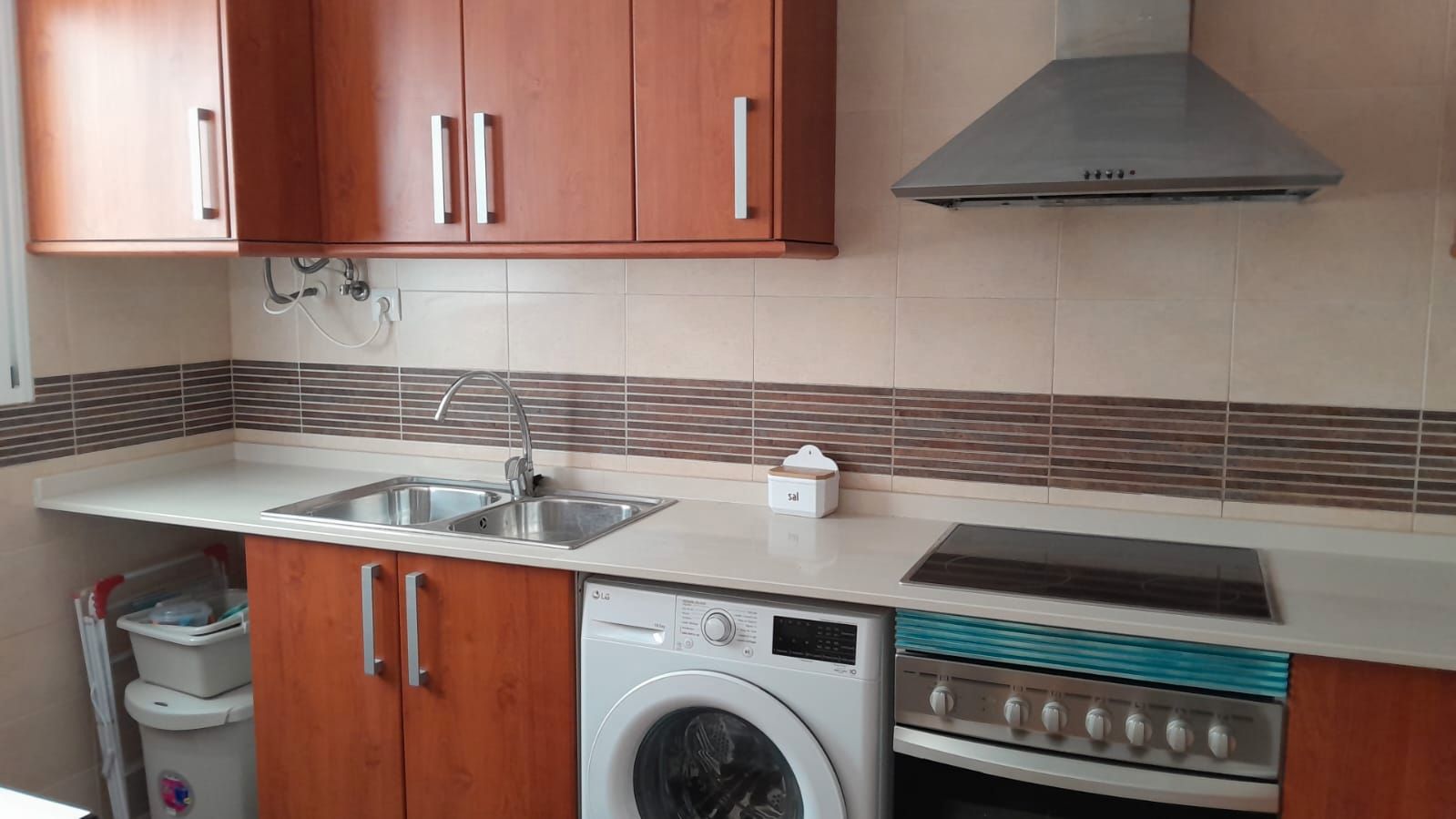 Kitchen of Flat to rent in Peñíscola / Peníscola  with Air Conditioner, Furnished and Balcony