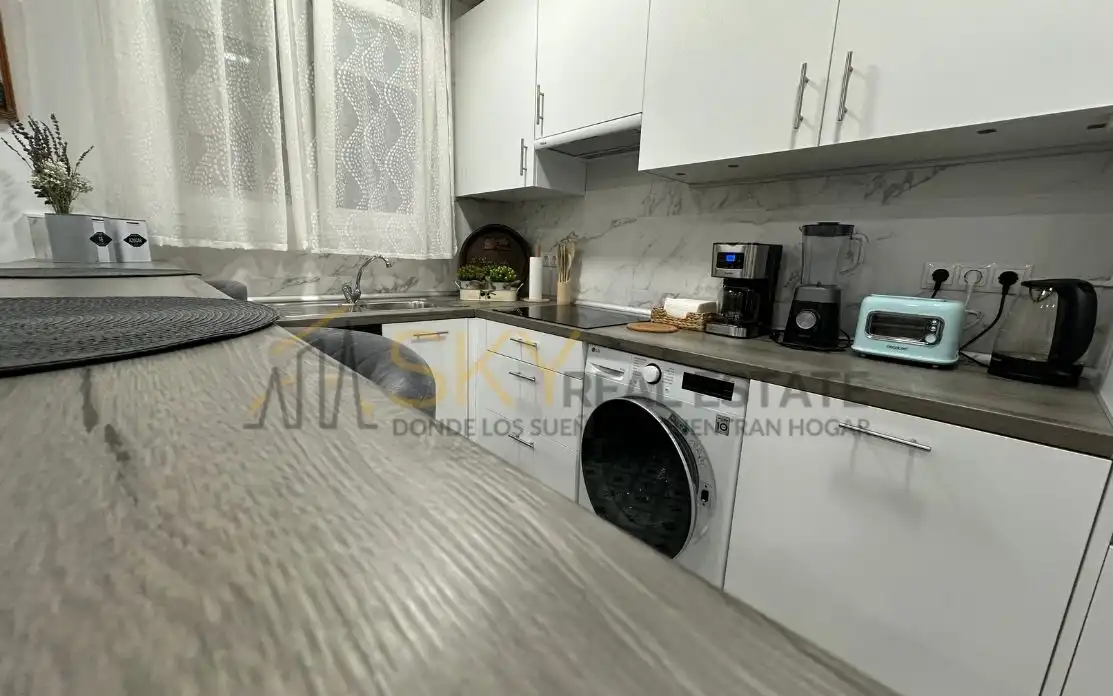 Kitchen of Flat for sale in Madrid  with Air Conditioner and Heating