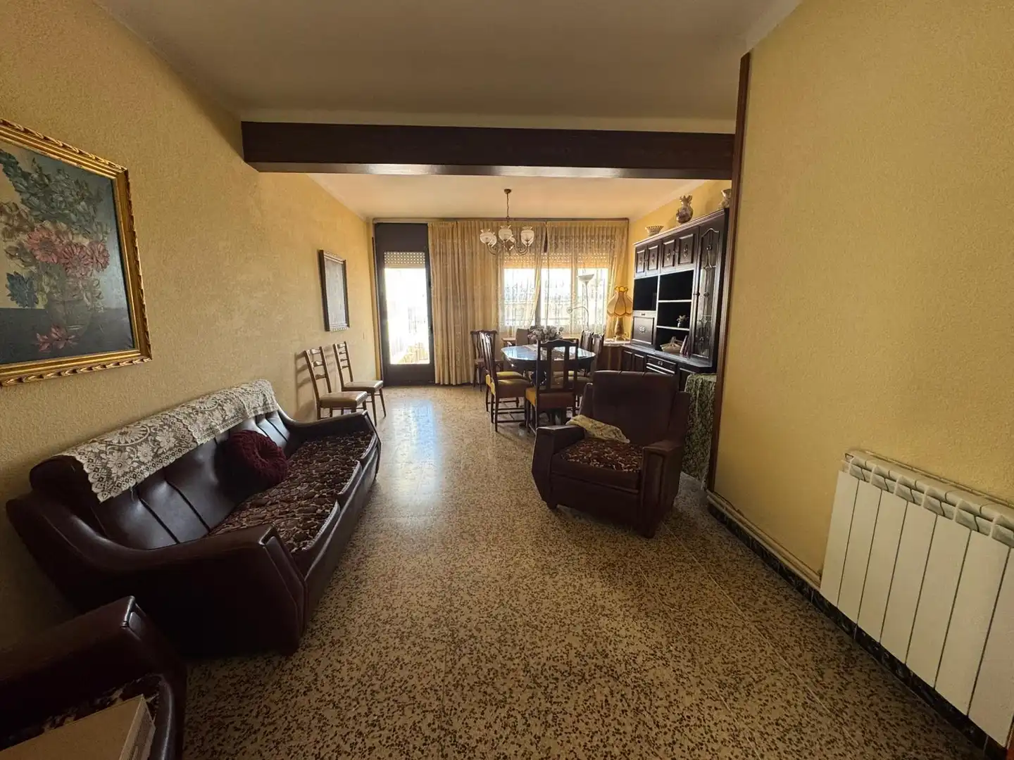 Living room of Flat for sale in Binéfar  with Heating, Terrace and Storage room