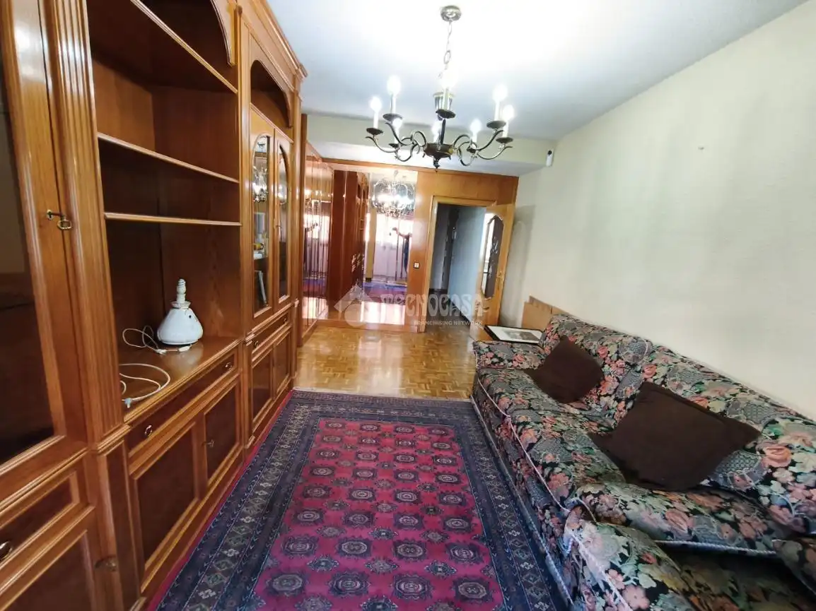 Sala d'estar de Pis en venda en Alcorcón amb Terrassa