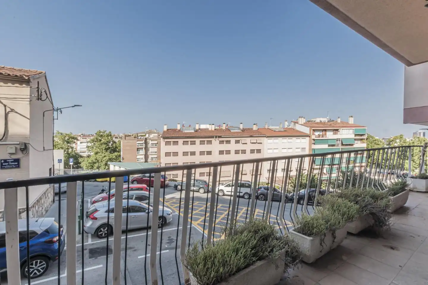 Balcony of Flat for sale in Terrassa  with Terrace and Balcony