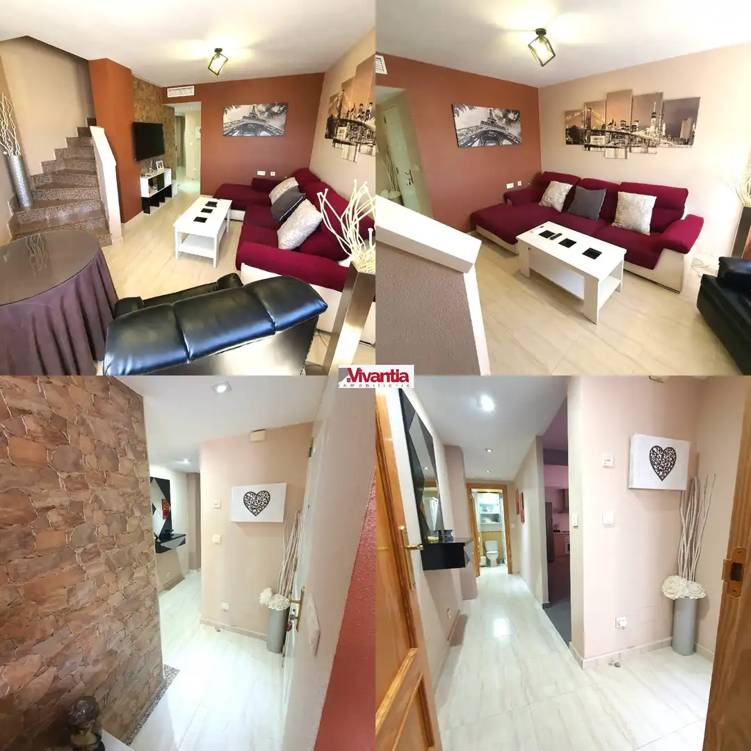 Sala d'estar de Dúplex en venda en Puerto Lumbreras amb Terrassa, Traster i Moblat