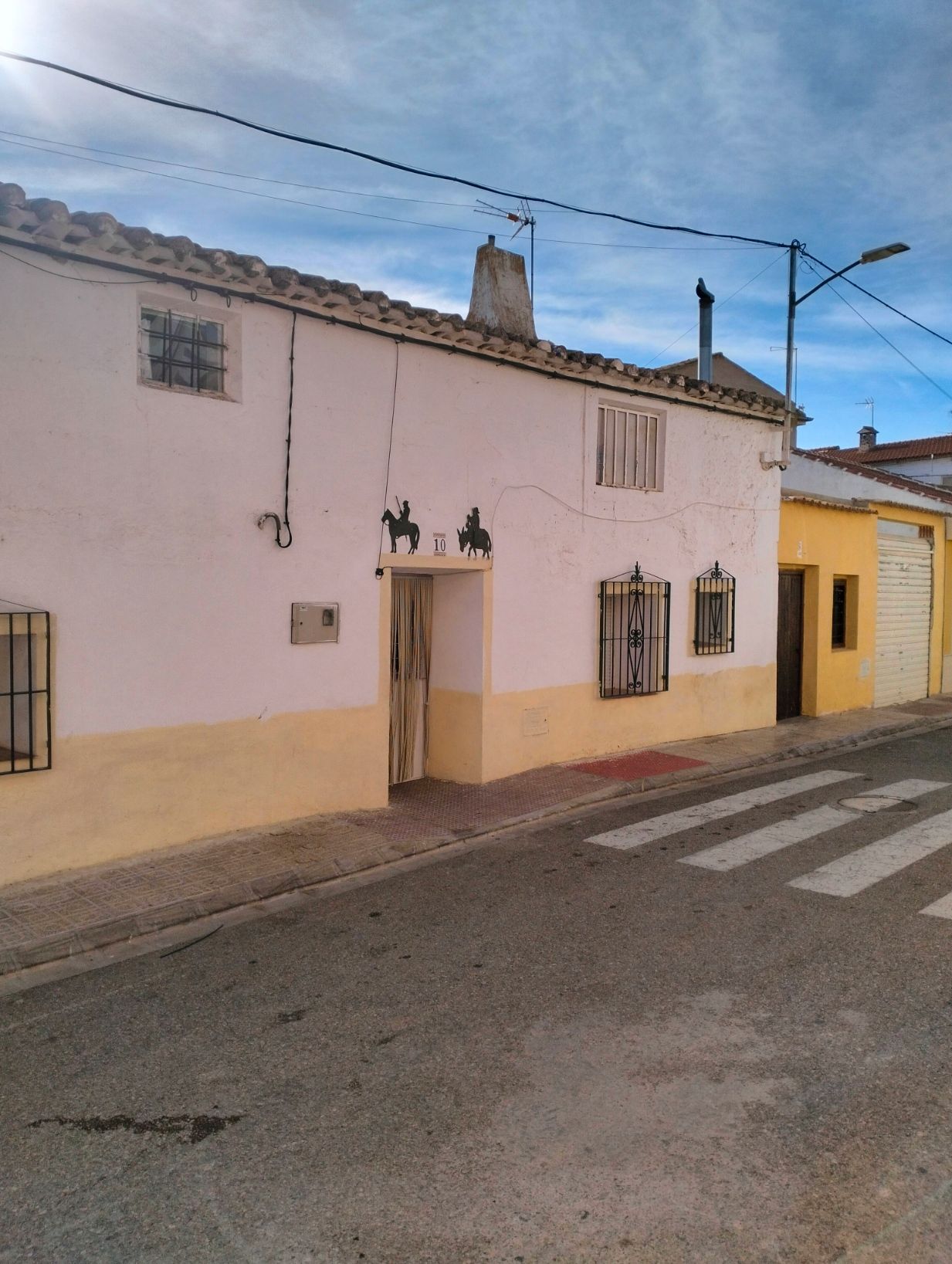 Vista exterior de Casa o chalet en venta en Barrax con Trastero, Amueblado y Lavadora