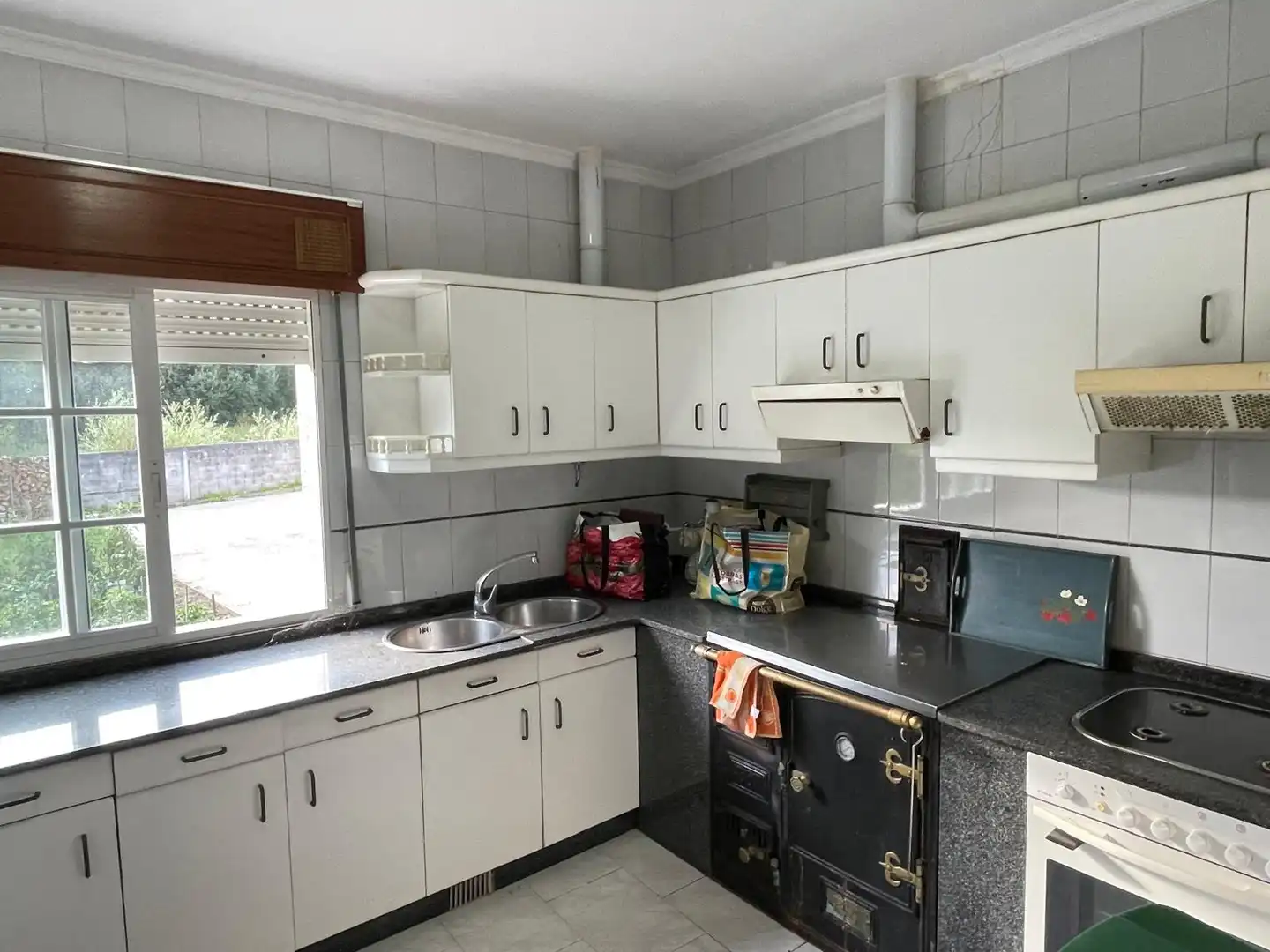 Cocina de Casa o chalet en venta en Portas con Calefacción, Terraza y Amueblado