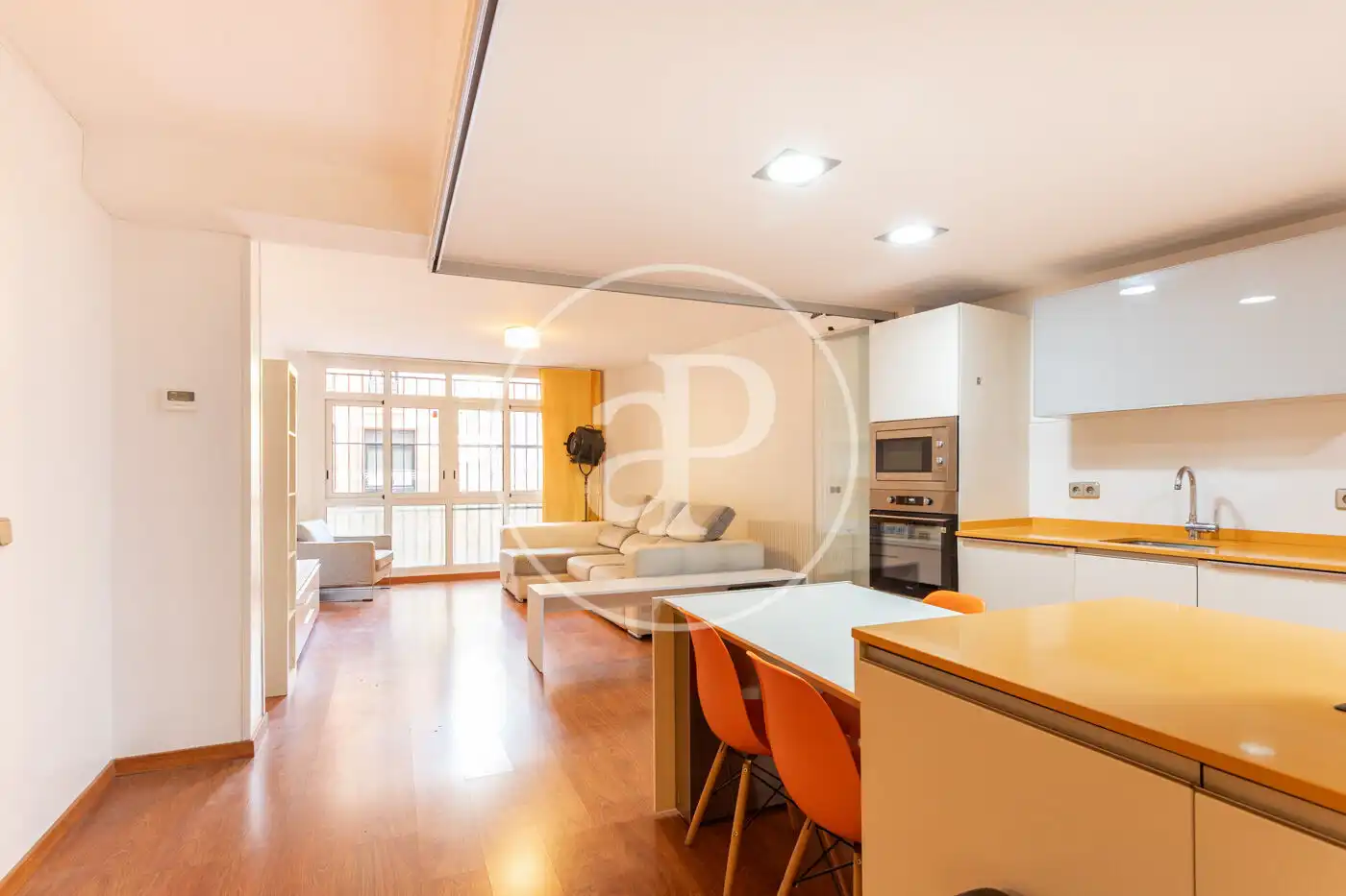 Außenansicht von Wohnung zur Miete in Barcelona mit Heizung und Möbliert