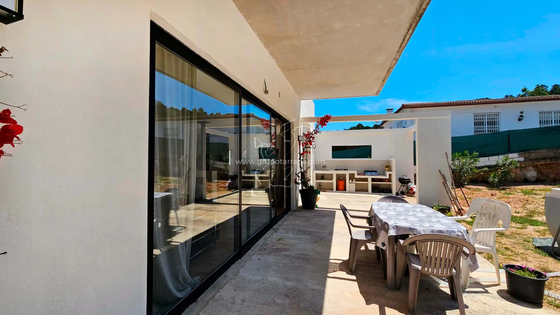 Terrassa de Casa o xalet en venda en Lloret de Mar amb Aire condicionat, Calefacció i Jardí privat