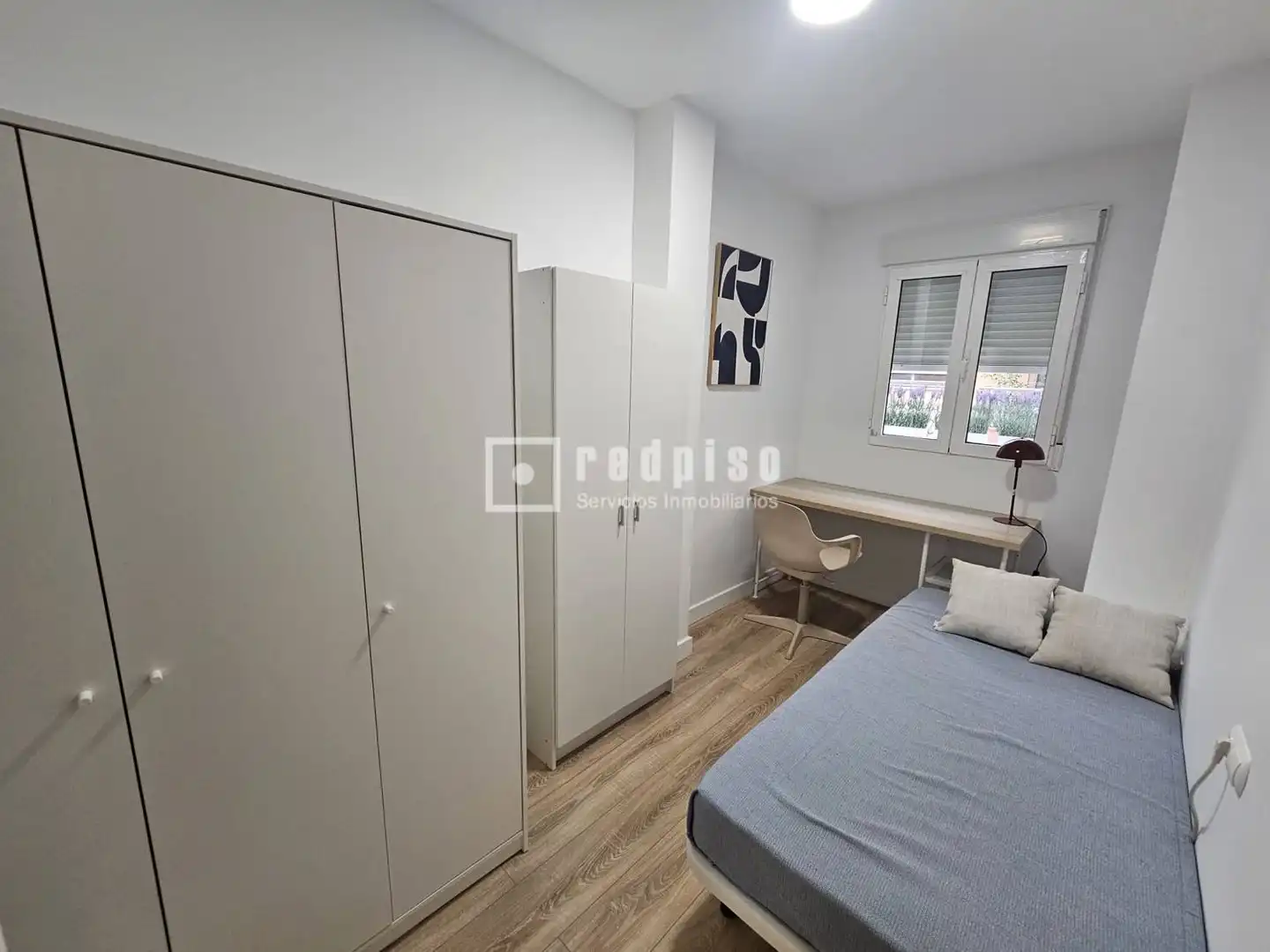 Bedroom of Flat for rent in Murcia  with Furnished