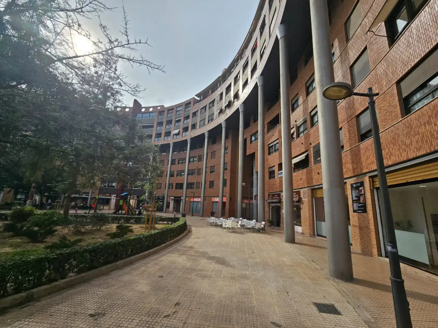 Exterior view of Flat for rent in Valencia  with Air Conditioner and Heating