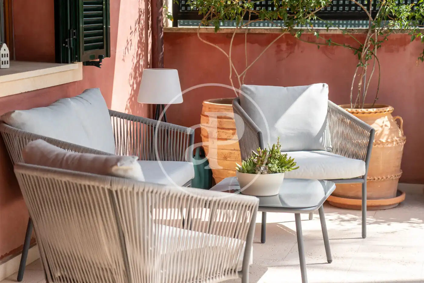 Terrace of Detached homes for sale in Calvià  with Air Conditioner, Heating and Private garden