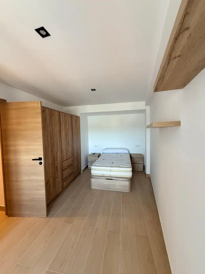 Bedroom of Flat for share in Badajoz  with Air Conditioner and Furnished