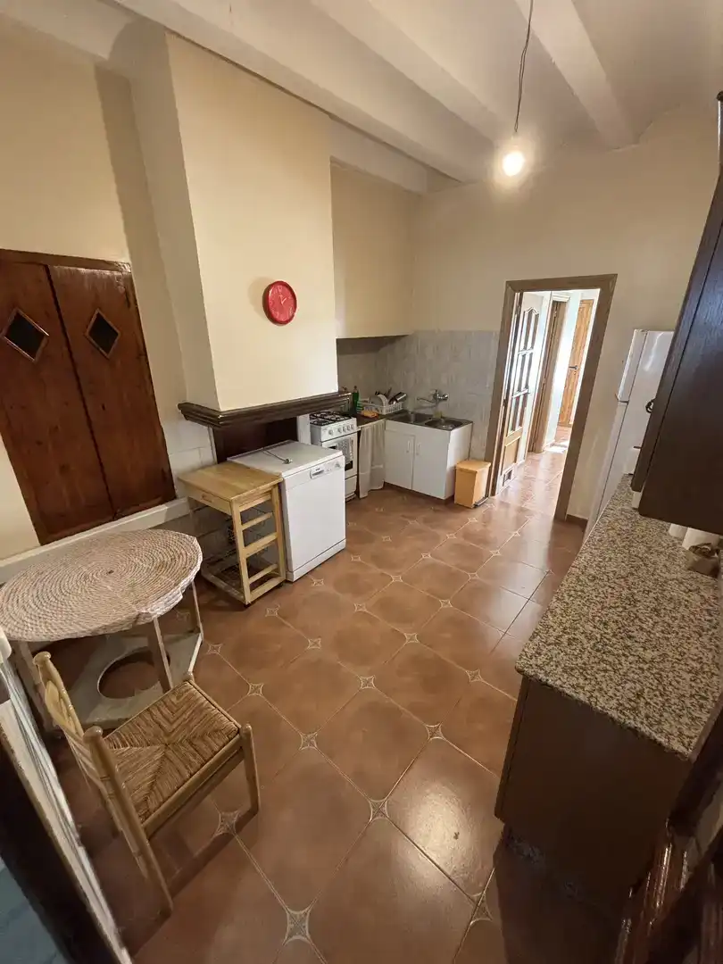 Küche von Country house zur Miete in Requena mit Balkon
