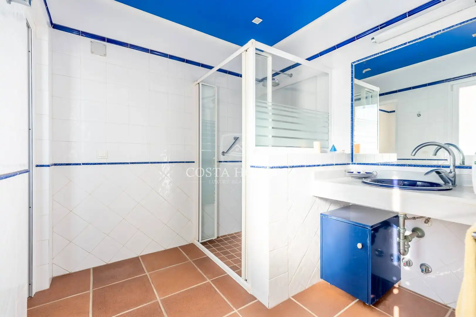 Baño de Casa o chalet en venta en Altea con Aire acondicionado, Jardín privado y Terraza