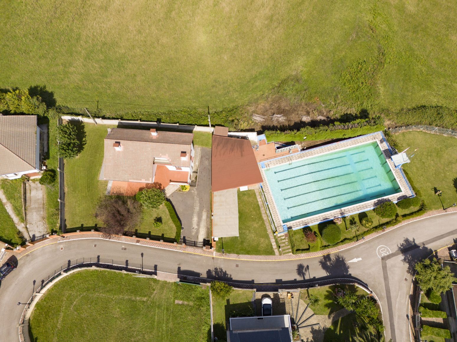Swimming pool of House or chalet for sale in Gozón  with Private garden, Terrace and Storage room