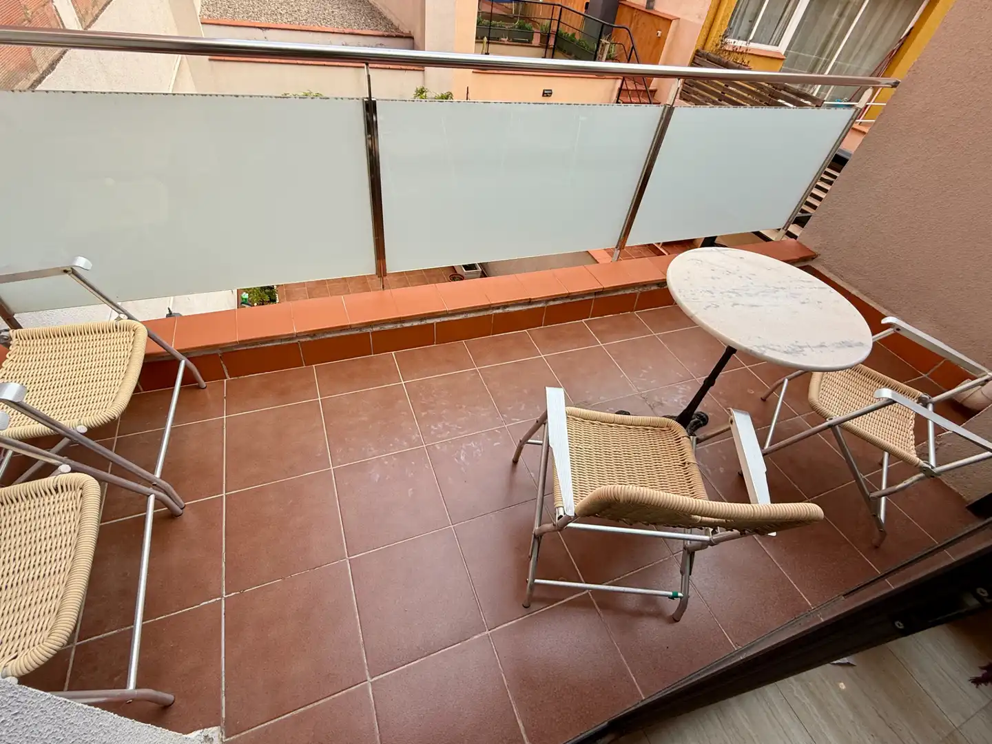 Terrassa de Casa adosada en venda en Barcelona amb Aire condicionat, Calefacció i Jardí privat