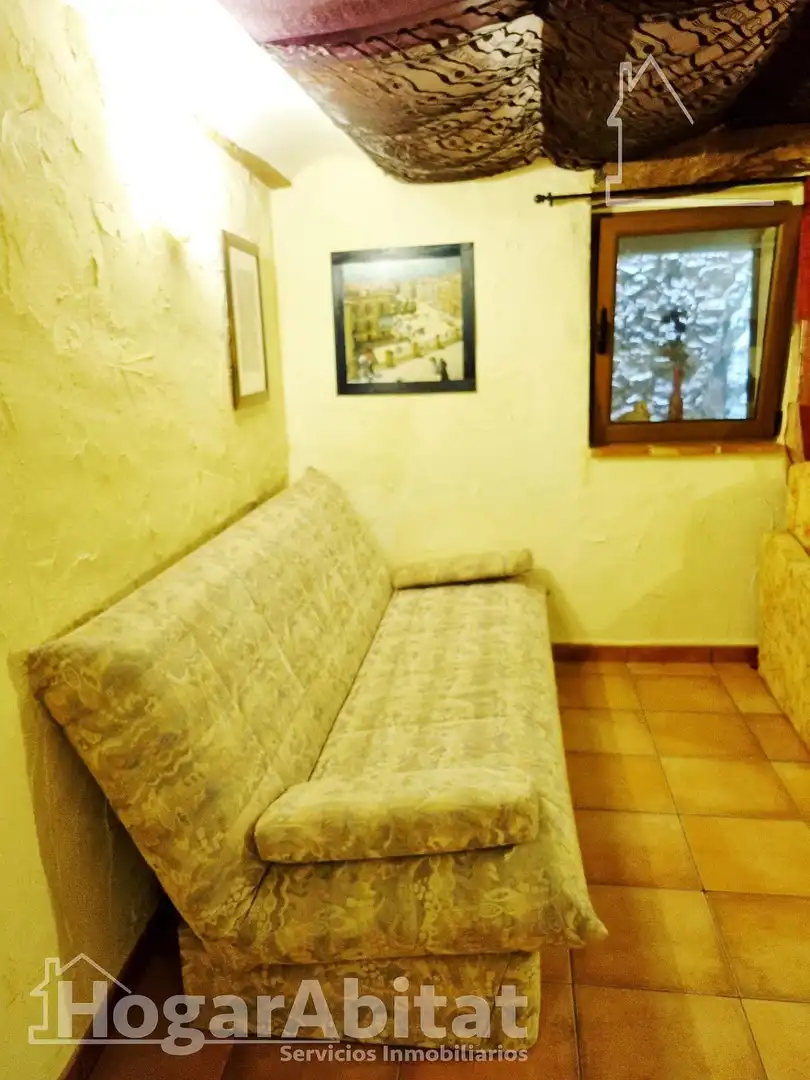 Sala de estar de Casa o chalet en venta en Penàguila con Aire acondicionado, Calefacción y Terraza