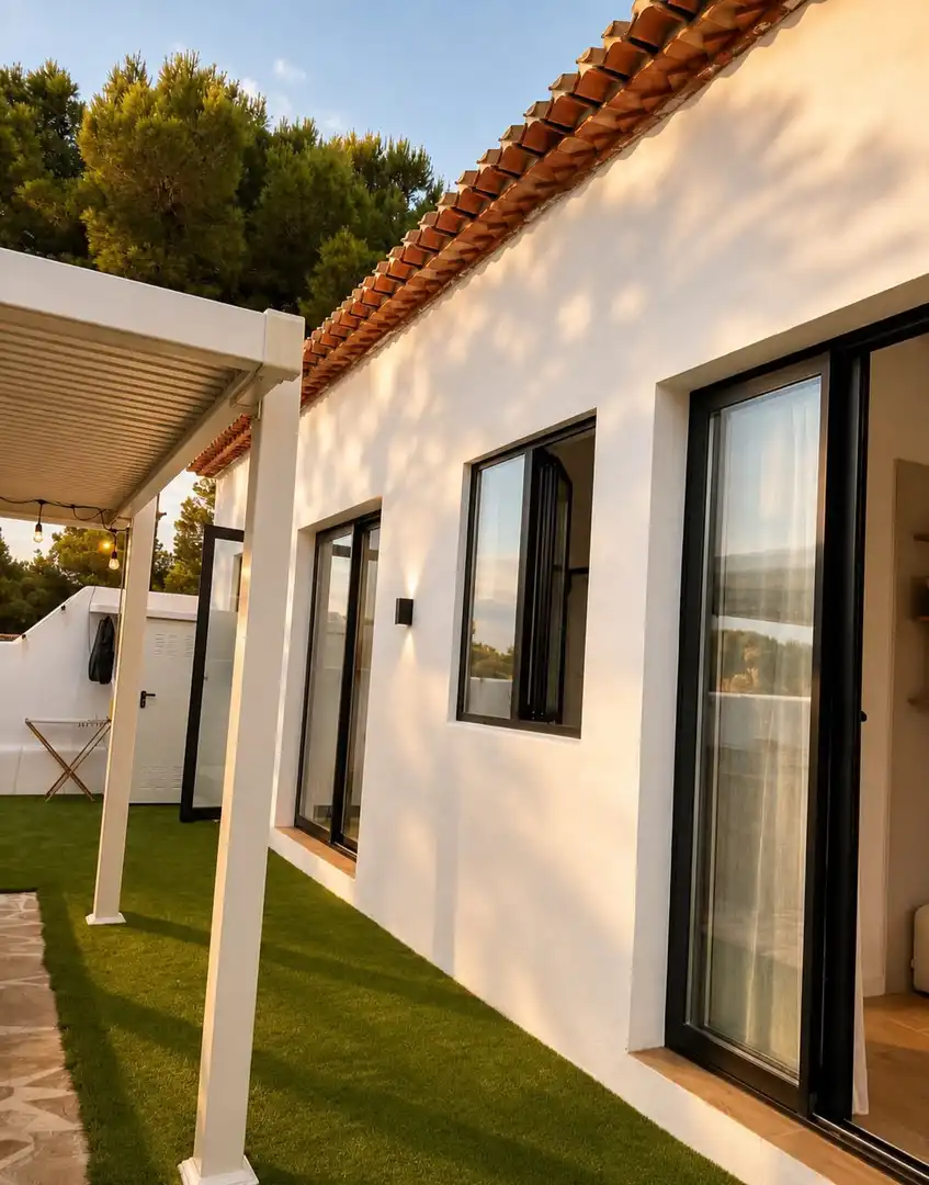 Exterior view of Houses for rent in Jávea / Xàbia  with Air Conditioner, Heating and Private garden