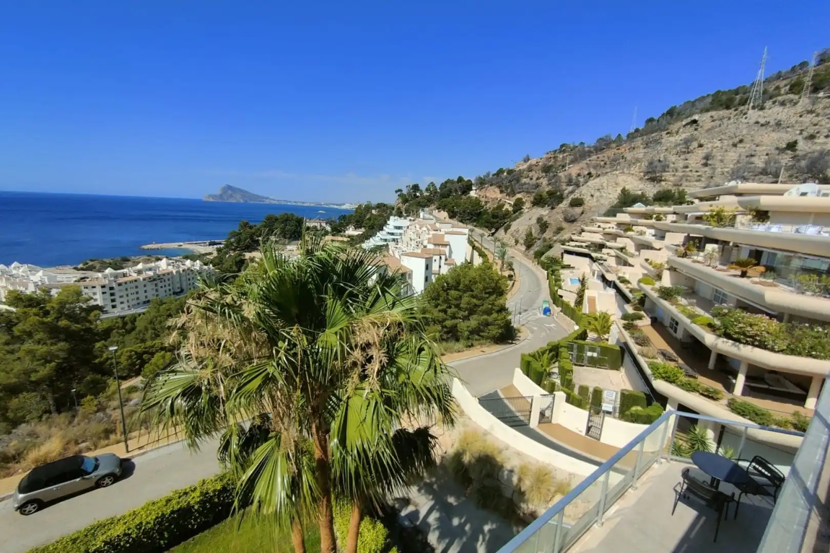Vista exterior de Pis de lloguer en Altea amb Terrassa, Piscina i Piscina comunitària
