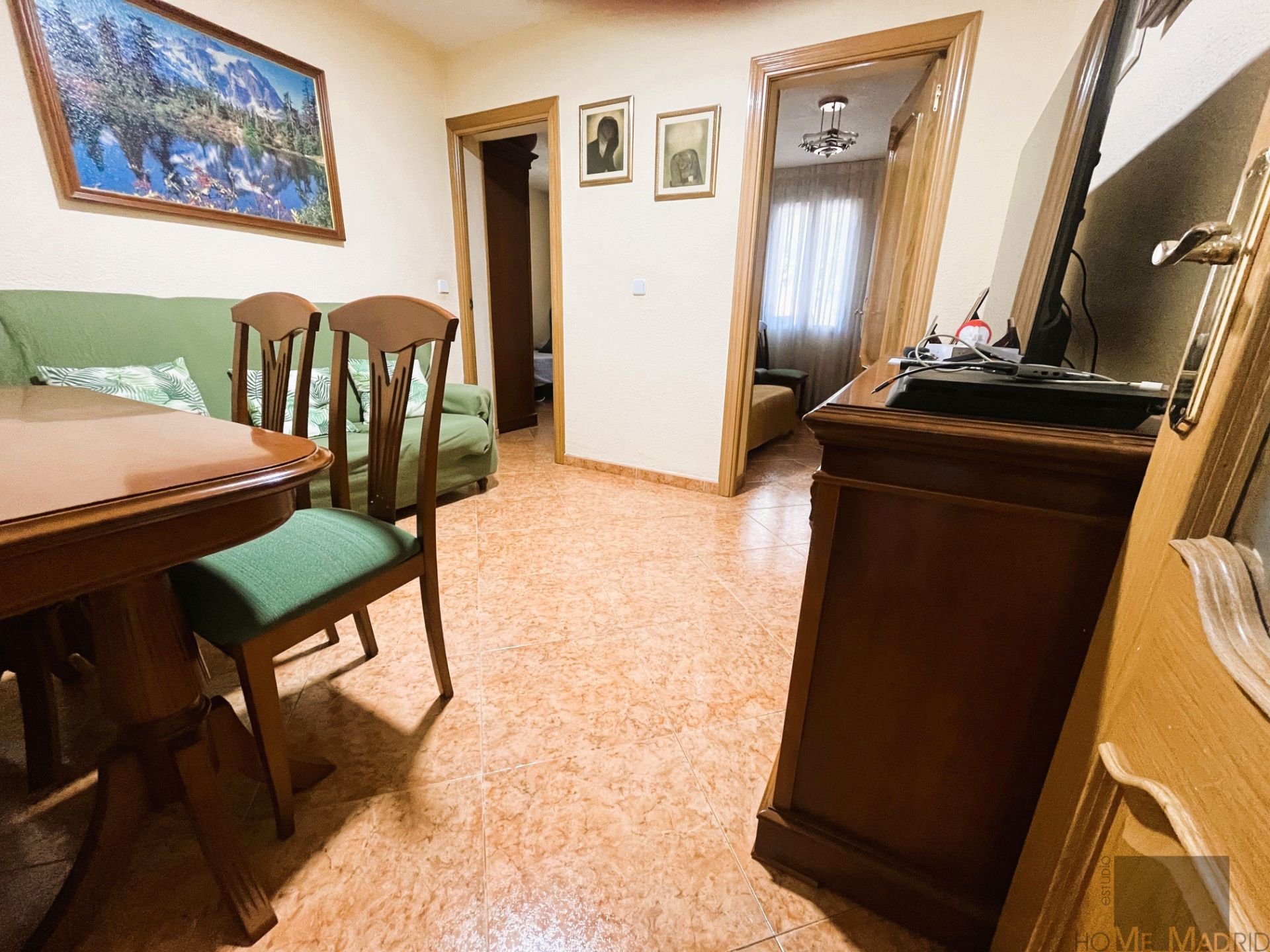 Bedroom of Flat for sale in  Madrid Capital  with Air Conditioner, Heating and Furnished