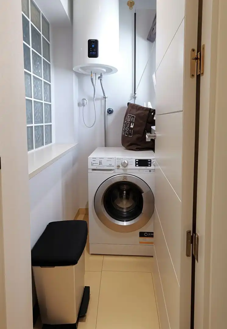 Baño de Apartamento en venta en Almería con Aire acondicionado, Jardín privado y Terraza