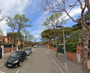 Vista exterior de Casa o xalet en venda en Alella amb Terrassa