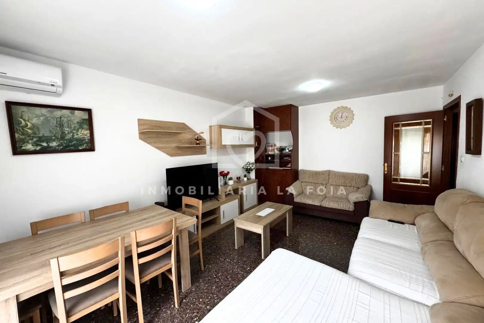 Sala de estar de Piso en venta en Ibi con Trastero