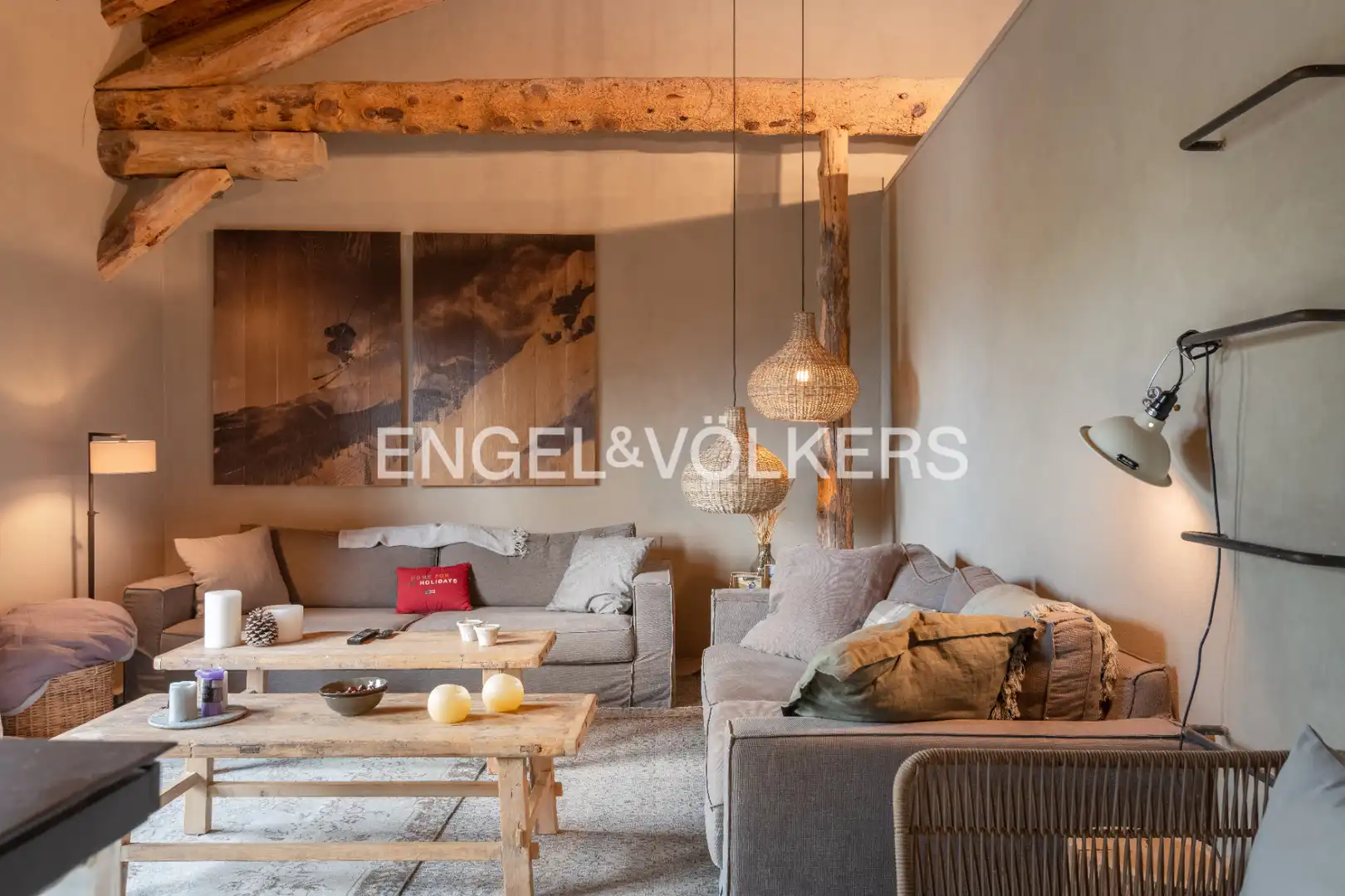 Sala de estar de Casa o chalet en venta en Bolvir con Calefacción, Jardín privado y Parquet