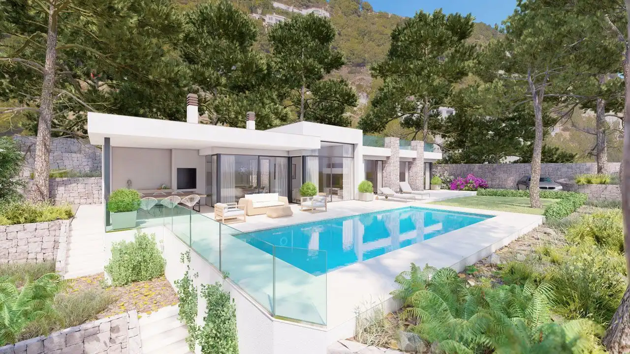 Villa con piscina in vendita a La Viña - Montemar - San Jaime