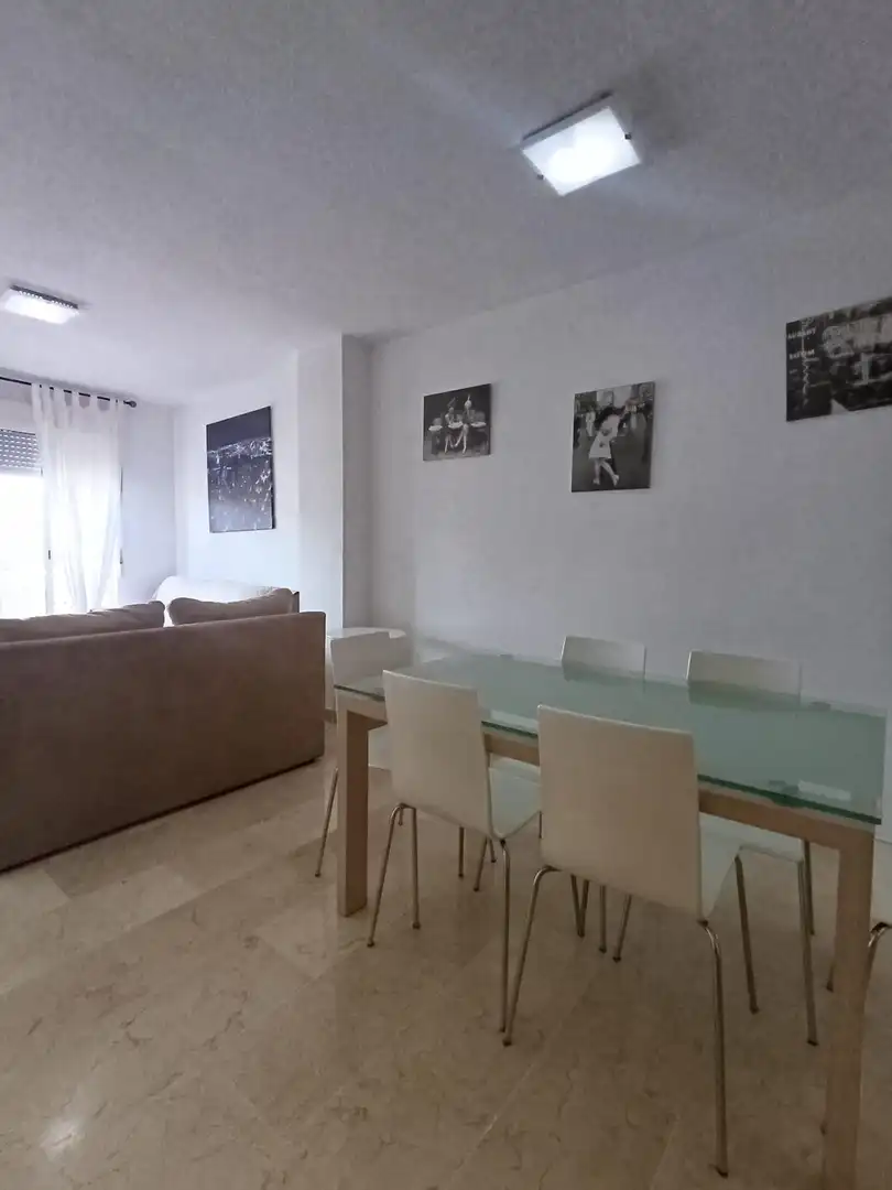 Dining room of Flat for rent in Murcia  with Air Conditioner, Heating and Private garden