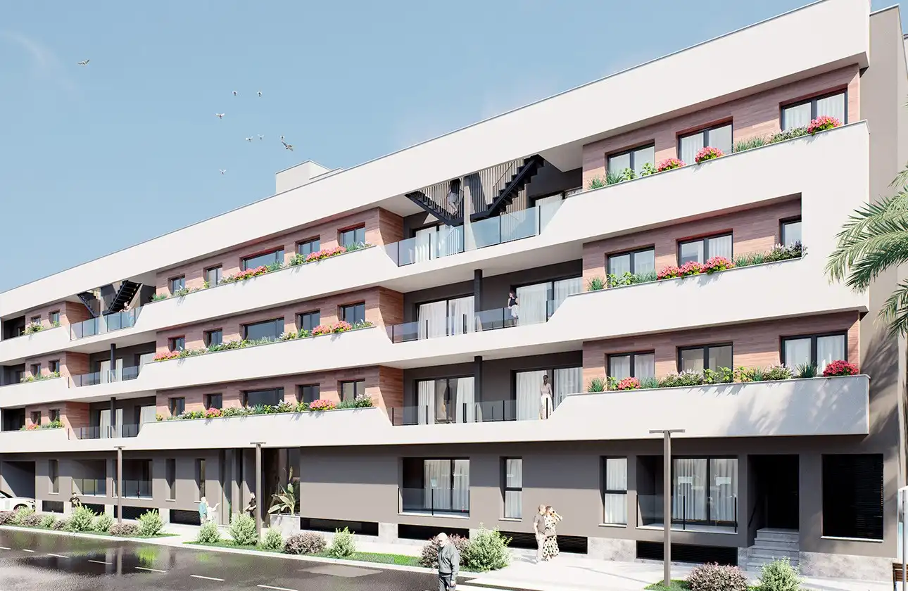 Vista exterior de Ático en venta en San Pedro del Pinatar con Aire acondicionado, Calefacción y Terraza