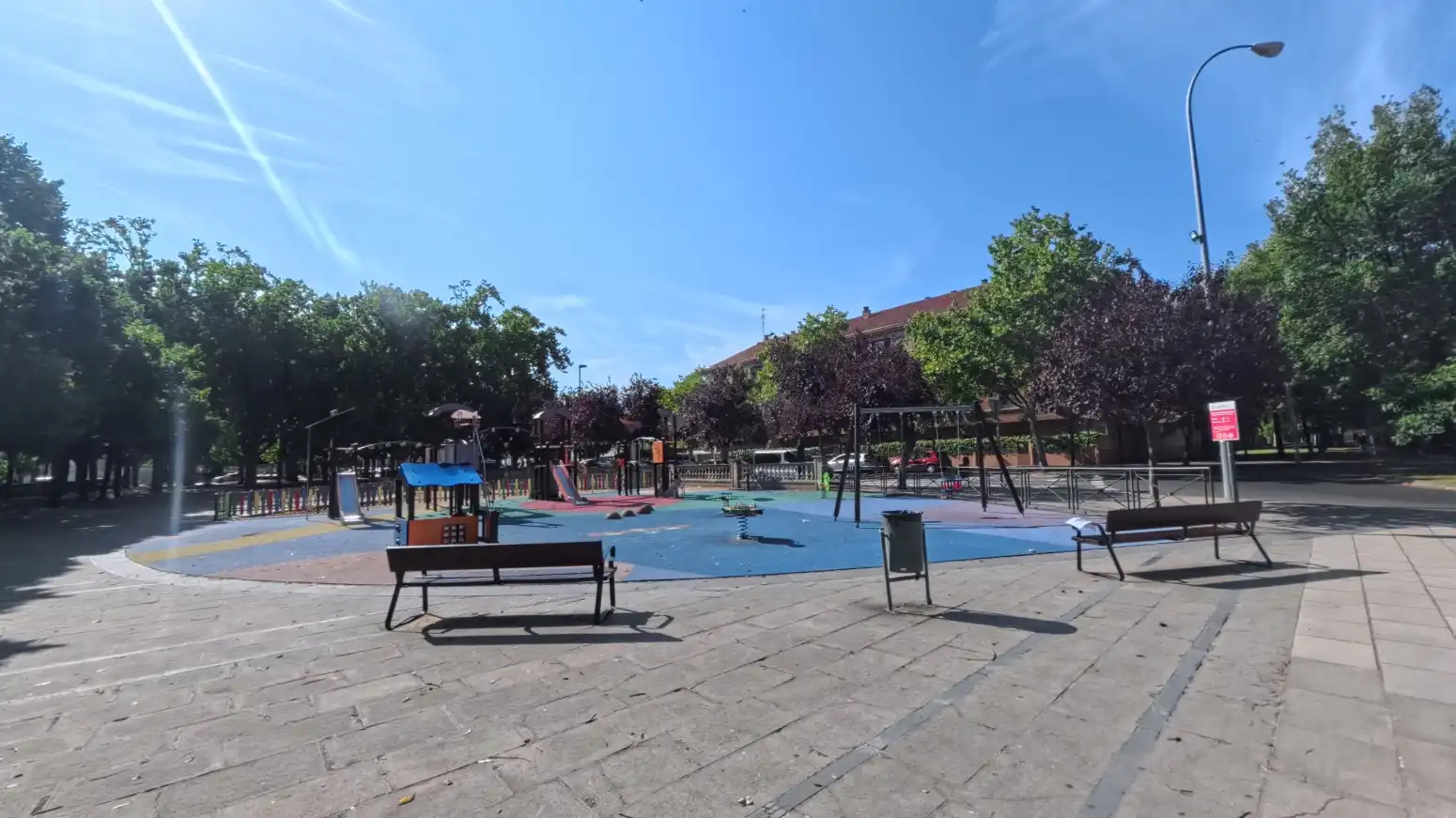 Vista exterior de Piso en venta en  Logroño con Calefacción, Parquet y Terraza
