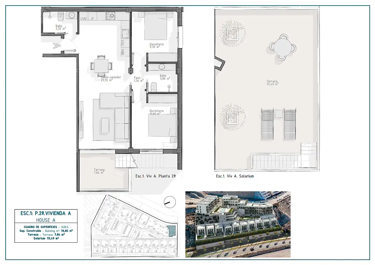 Apartament amb terrassa en venda a El Hornillo, imagen 41