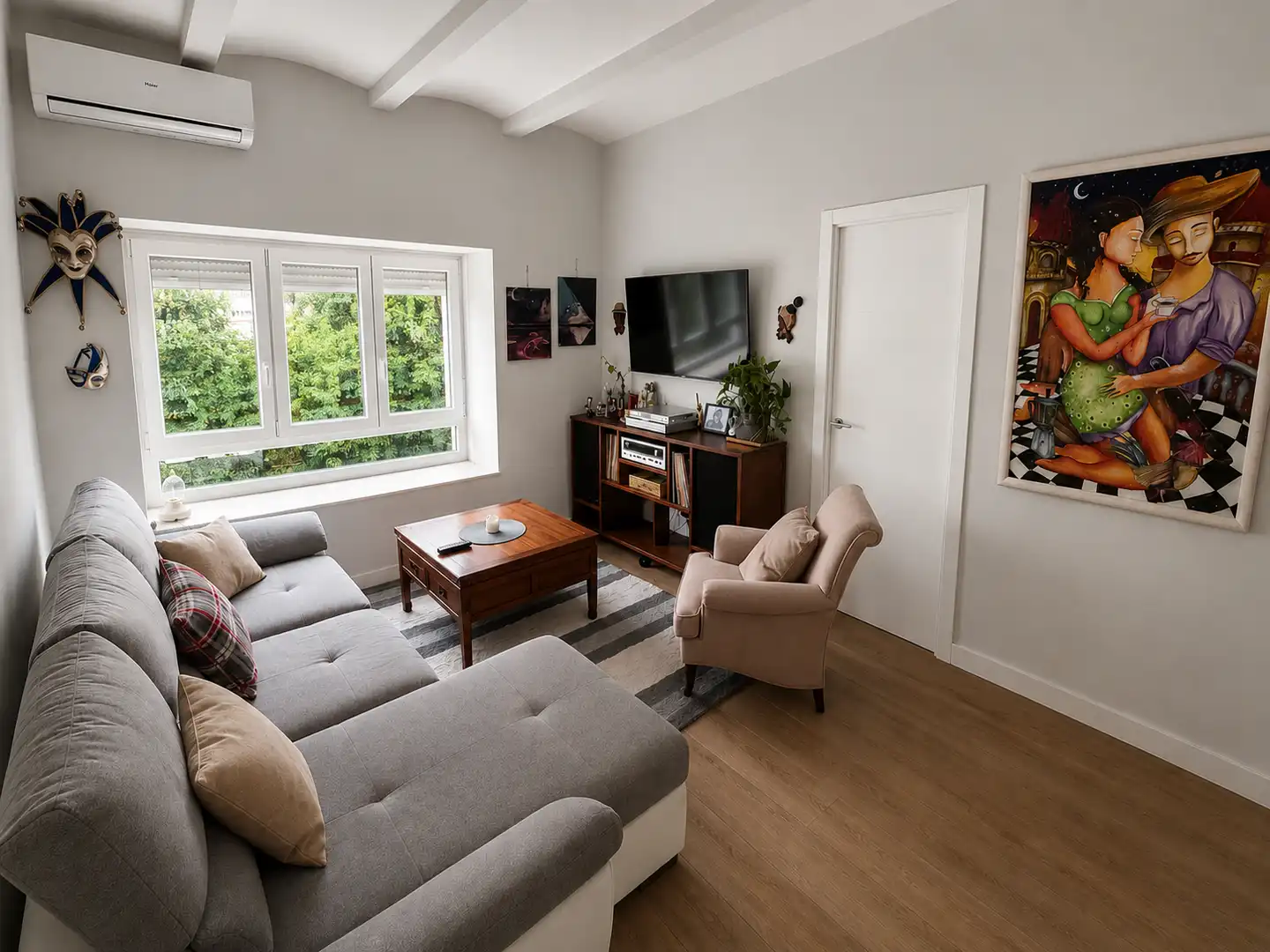 Sala de estar de Piso en venta en Jerez de la Frontera con Aire acondicionado y Calefacción