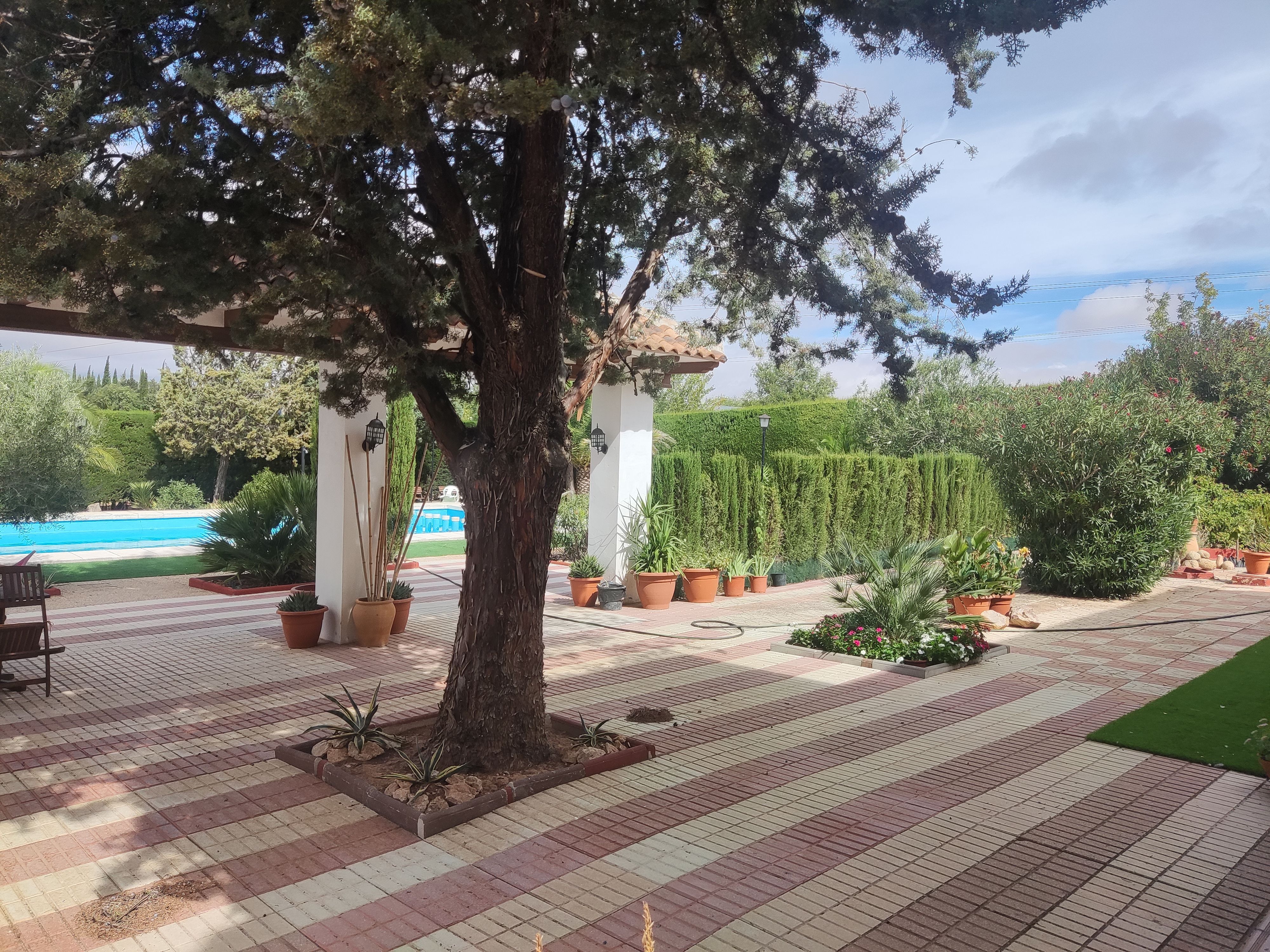Garden of Houses for sale in Pozuelo de Calatrava  with Air Conditioner, Heating and Private garden